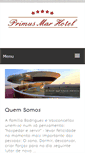 Mobile Screenshot of hotelprimus.com.br